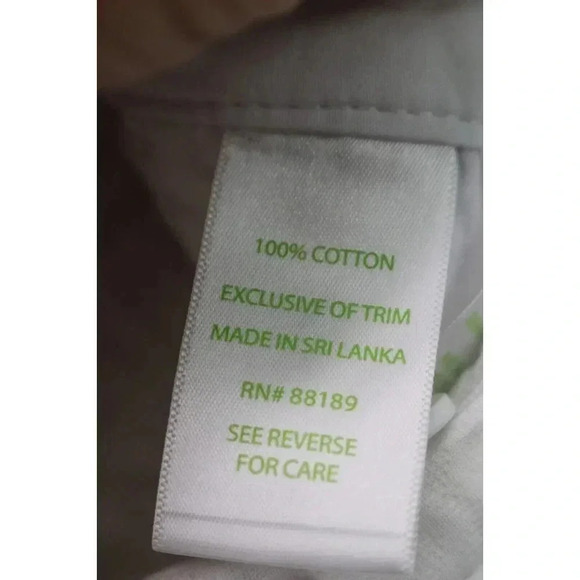 Lilly Pulitzer Women's White Scalloped Buttercup Shorts-Size 0-Pockets - Picture 6 of 10